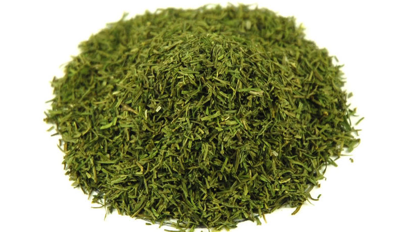 Tárolási módszer: szárított kapor