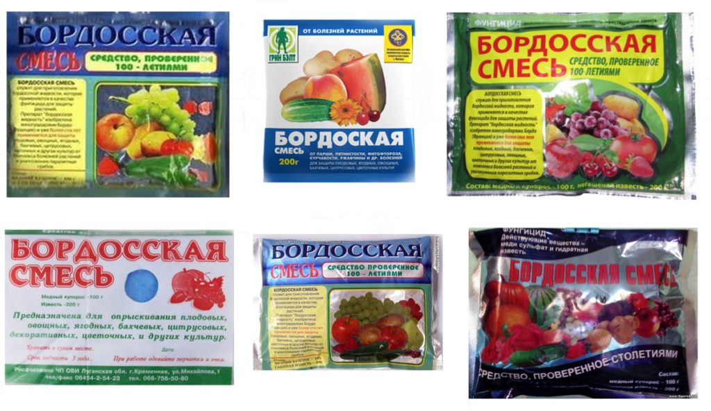 Bordeauxská zmes na ošetrenie kríkov