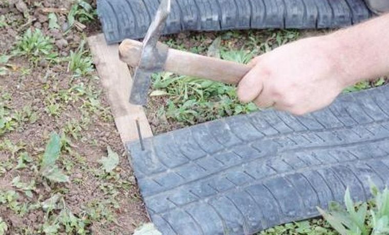 Raspberry Barrier - Car Tires