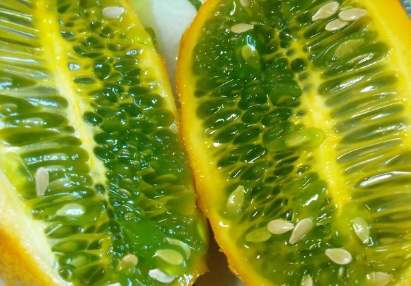 يتراوح وزن البطيخ الكيوانو ما بين 40 إلى 350 جرامًا. يتراوح وزن البطيخ الكيوانو ما بين 40 إلى 350 جرامًا.