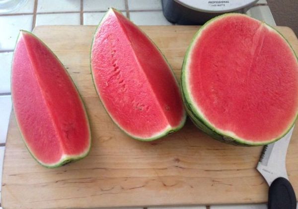 Les pastèques sans pépins sont très populaires