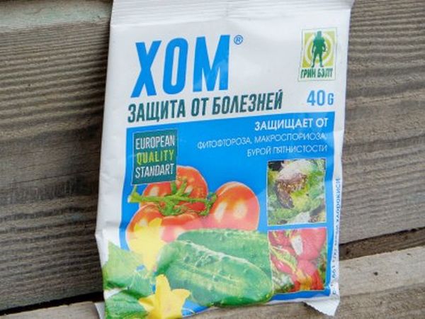 Zāles "Hom" - citosporozes profilaksei Zāles "Hom" - citosporozes profilaksei