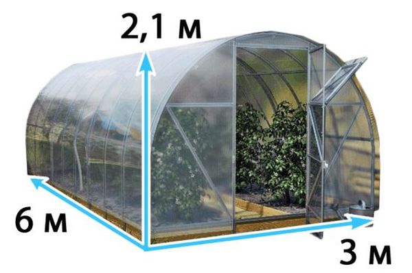 3x6 siltumnīca ir ļoti kompakta 3x6 siltumnīca ir ļoti kompakta