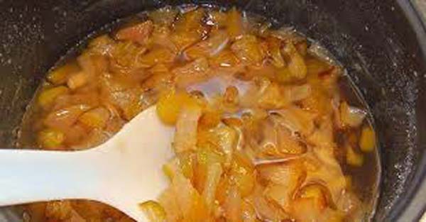 Smaržīgs bumbieru ievārījums lēnajā plītī Smaržīgs bumbieru ievārījums lēnajā plītī